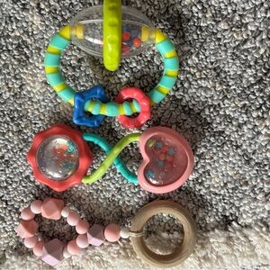 Colorful Baby Teething Toy Set